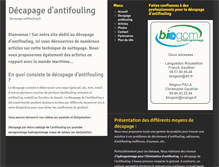 Tablet Screenshot of decapage-antifouling.fr